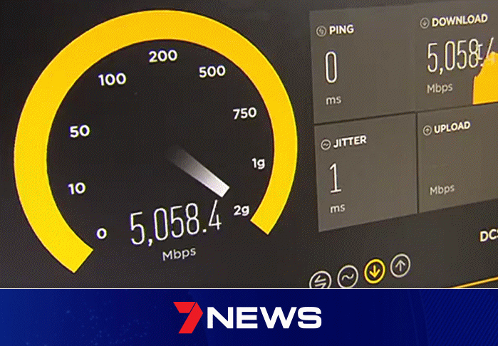 Lightning Broadband on 7 News