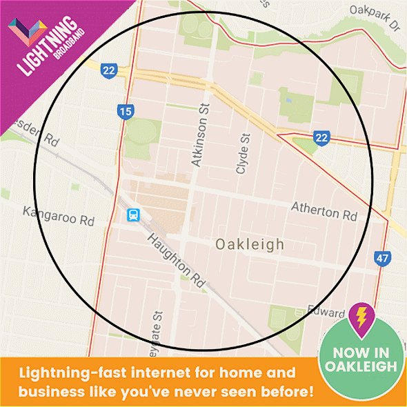 Fast broadband in Oakleigh