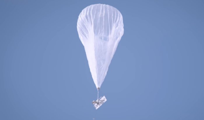 Project Loon - Balloon-transmitted broadband